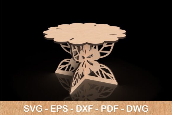 Floral Bloom Plant Pot Stand - Laser Cut Review