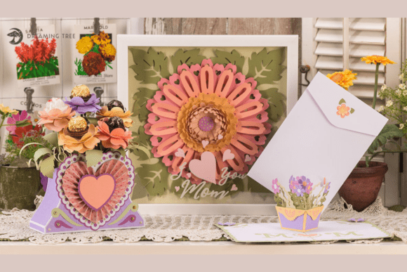 Flowers for Mom SVG Bundle: A 3D SVG Review for Mother S Day