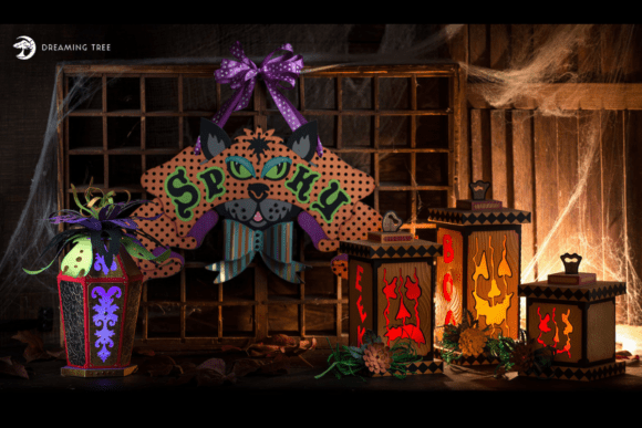 Fright Night Decor SVG Bundle: A 3D Halloween Design Review