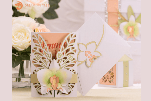 Orchid Gatefold Card SVG: A 3D SVG Greeting Cards Review