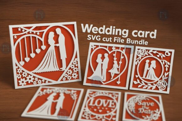 Paper Cut Wedding Card SVG Bundle Review