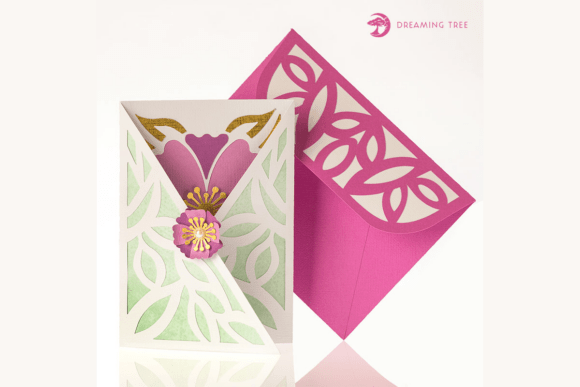 Spring Gatefold Card SVG: A 3D SVG Review for Crafters