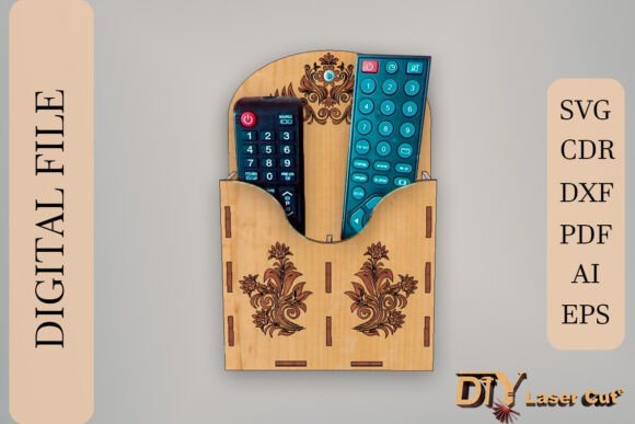 Wall-Mounted Remote Holder Laser Cut: A Designer's Review